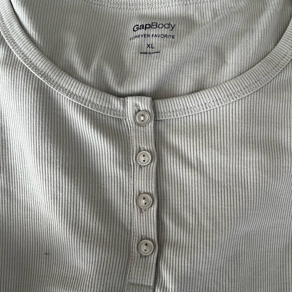 NET GAP Gray Ribbed Sleepwear Set - Picture 4 of 5